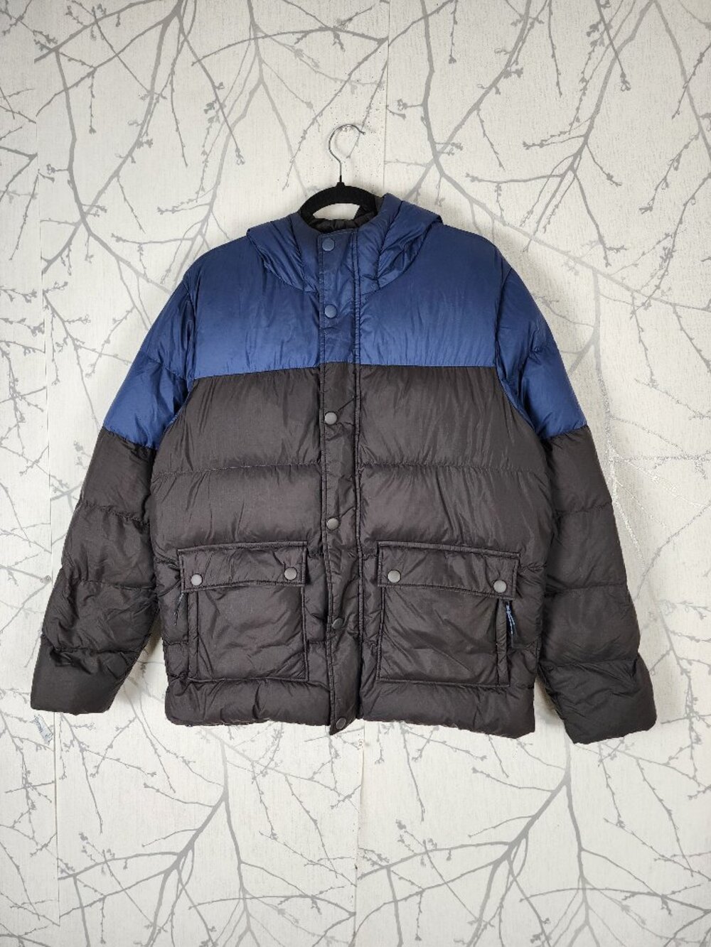 Prana Colorblock Duck Down Filled Whitney Portal Jacket
